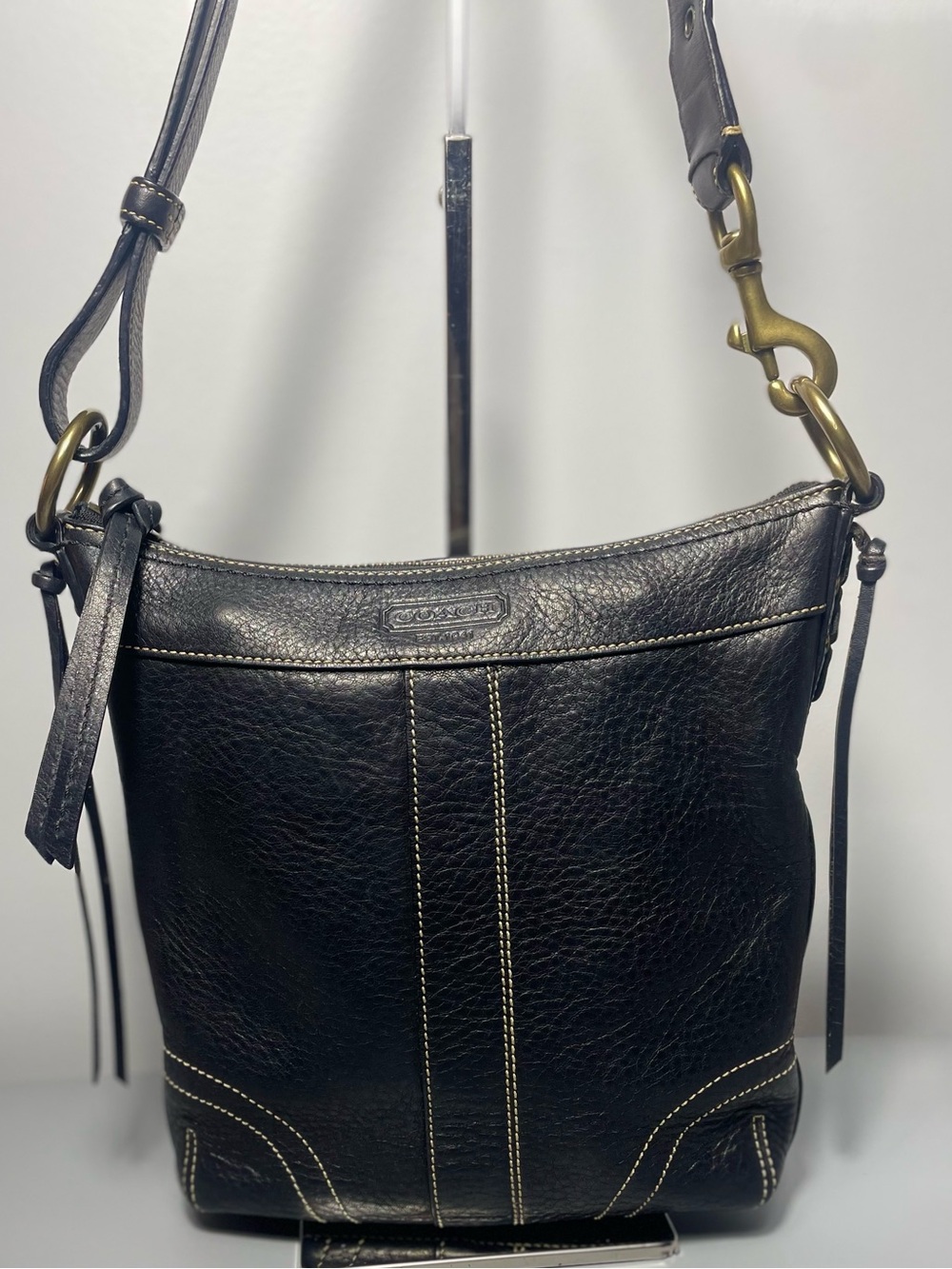 Coach Bleecker Slim Duffle Pebbled Leather 2006-COA
